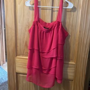 Tank top with flowing layers from Lane Bryant